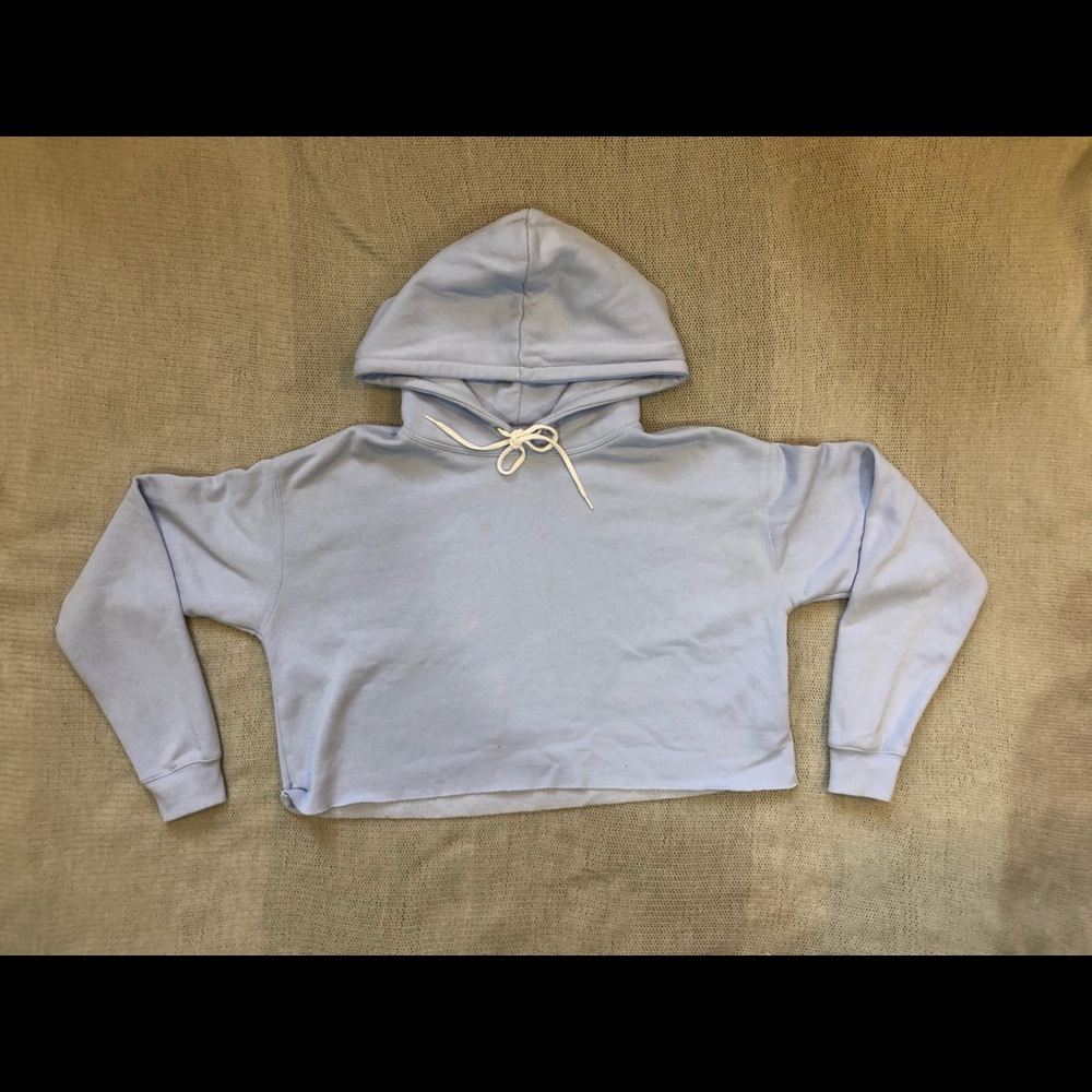 crop hoodie